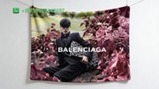 Balenciaga Throw Blankets